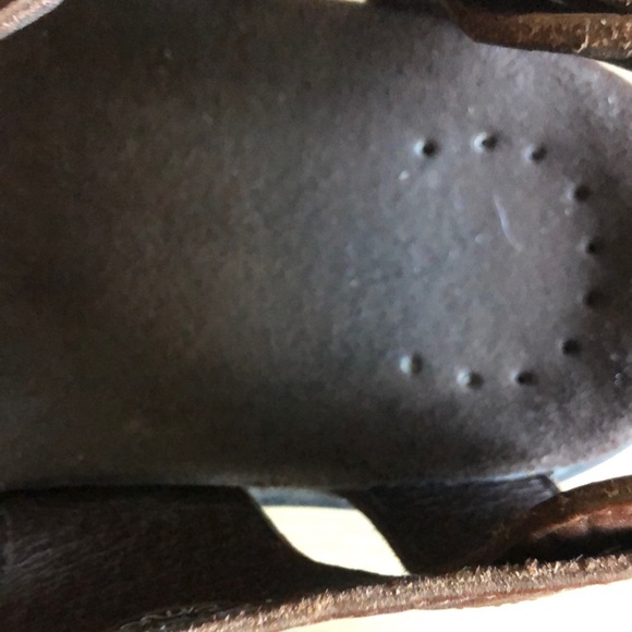 Mephisto Brown Leather Fisherman Sandals main image 4